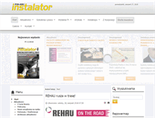 Tablet Screenshot of polskiinstalator.com.pl